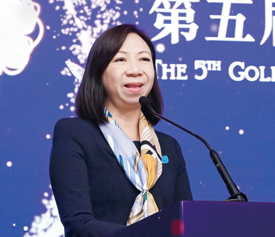 ●林雪麗致辭。