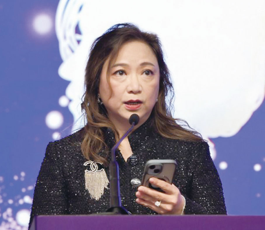 ●詹嘉莉致辭。