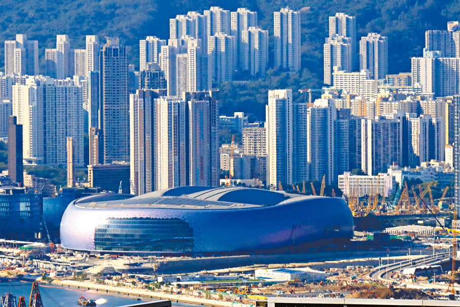 ●啟德體育園下月7日於室內場館進行籃球賽。資料圖片