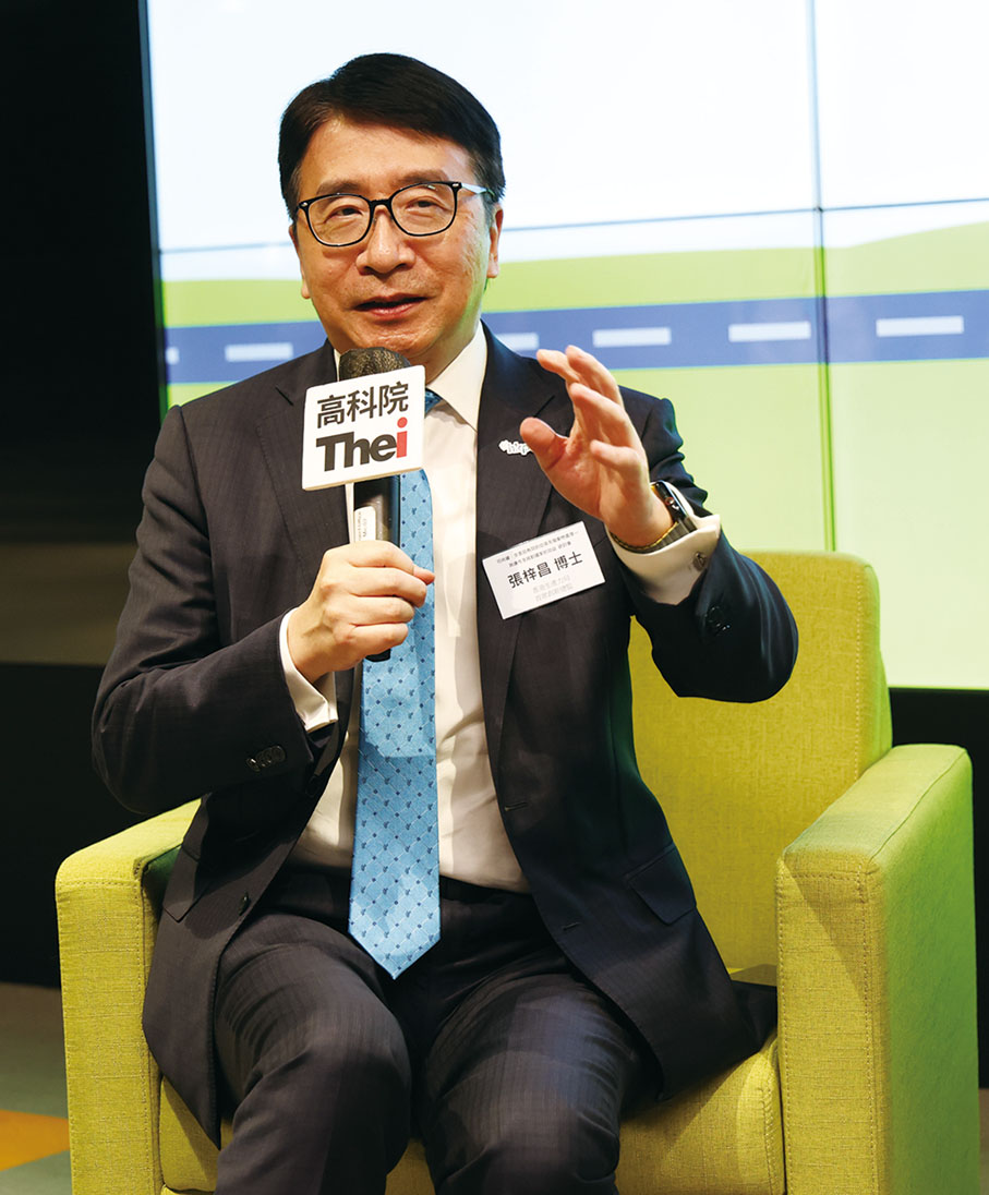 香港生產力促進局首席創新總監張梓昌：利用深厚研發經驗，推動實際技術應用，助力環境改善與智慧生活升級。