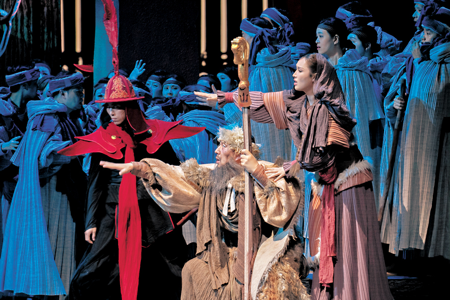 ●歌劇《杜蘭朵》。香港歌劇院提供