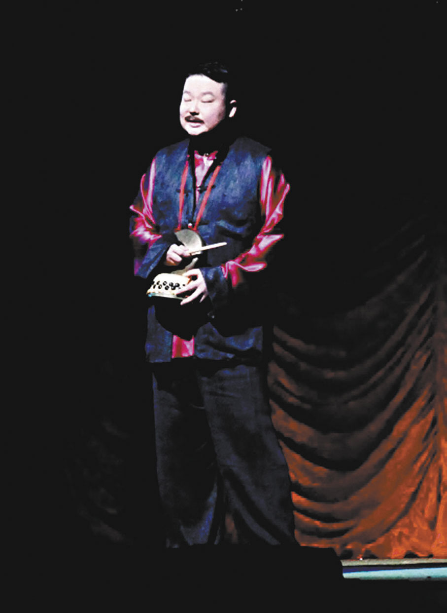 ●阮德鏘在《藝海浮生》中會以南音、龍舟、木魚來連接劇情延伸。