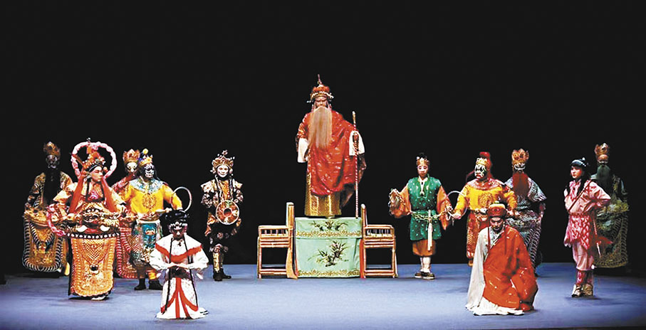 ●《白蛇傳》是川劇赴海外演出最多的傳統劇目。