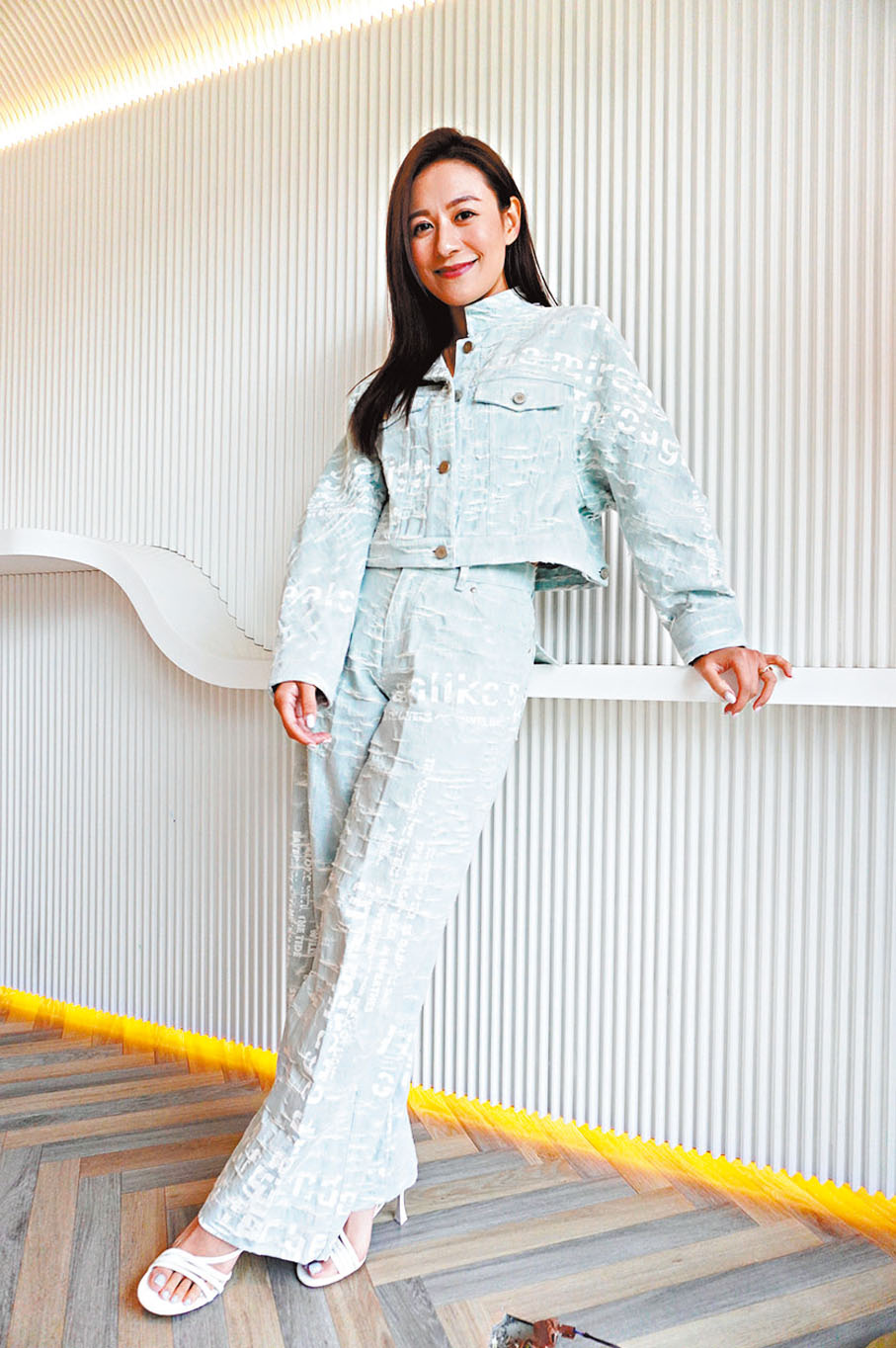 ●江若琳用新的態度去面對人生。 