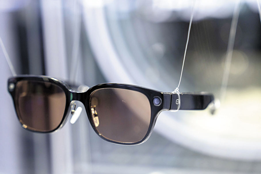 ●AI眼鏡可以變身翻譯官、私人導遊，提供多種類服務。