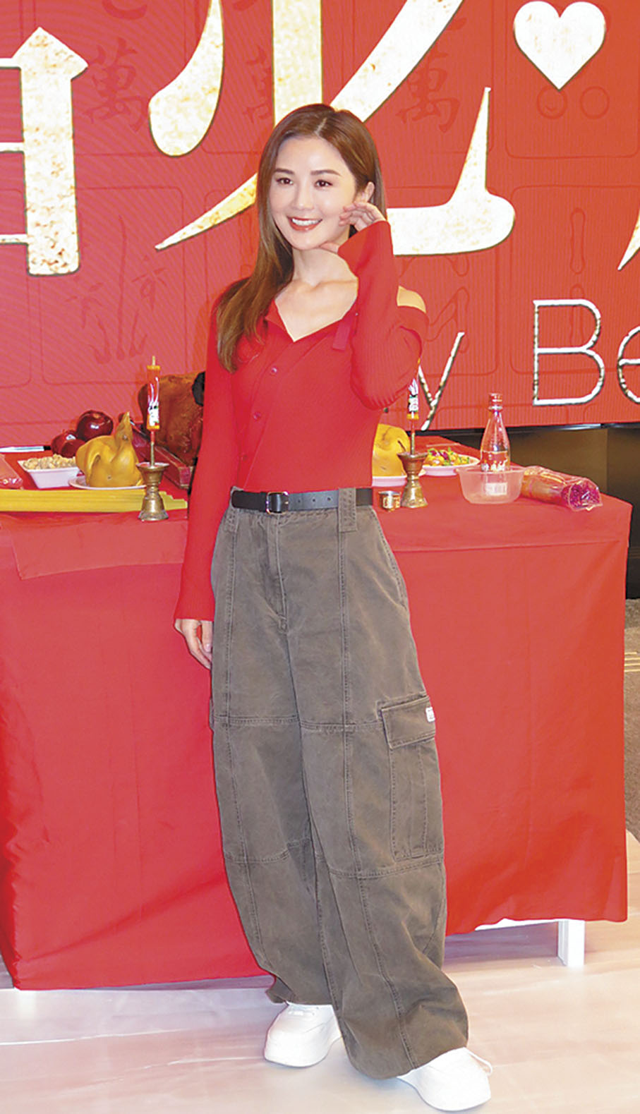 ●阿Sa甜笑比心。