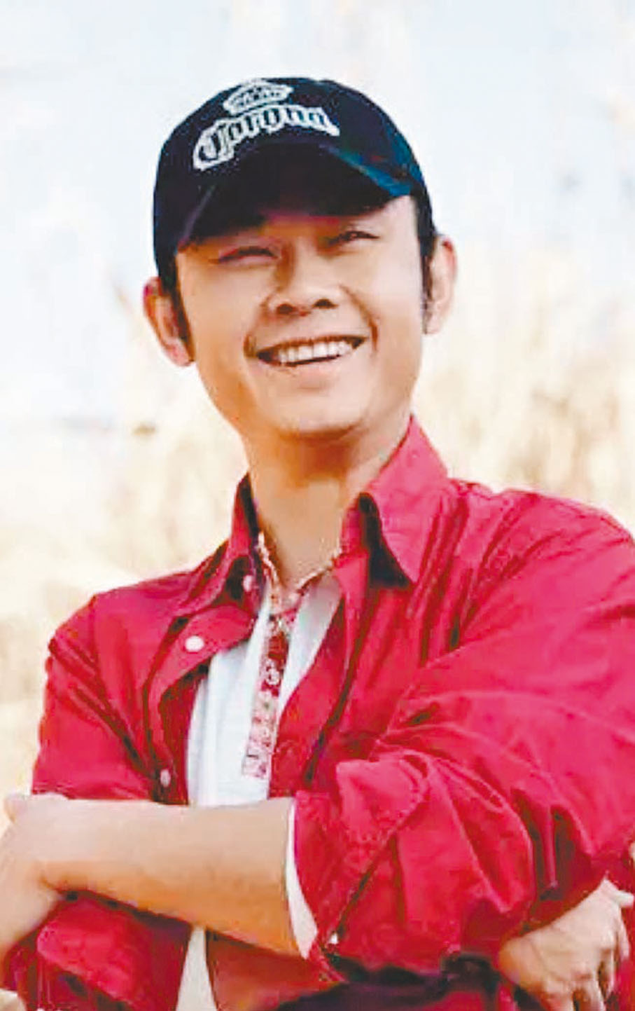 ●年輕時的刀郎清瘦腼腆。