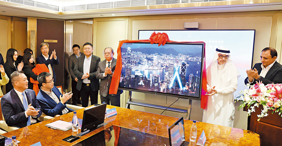 ●全球首個AI多模態社交網絡正式上線。 香港文匯報記者萬霜靈  攝