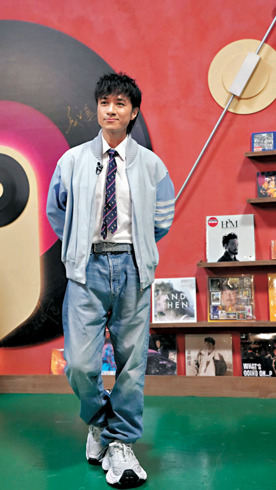 ●古巨基想邀汪蘇瀧唱粵語歌。受訪者供圖