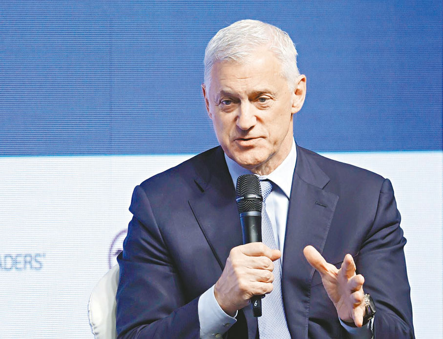 ●溫拓思不認同「全球化已死」的說法。 彭博社