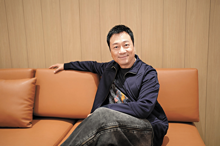 ●黎耀祥寄語年輕演員要多做嘗試。