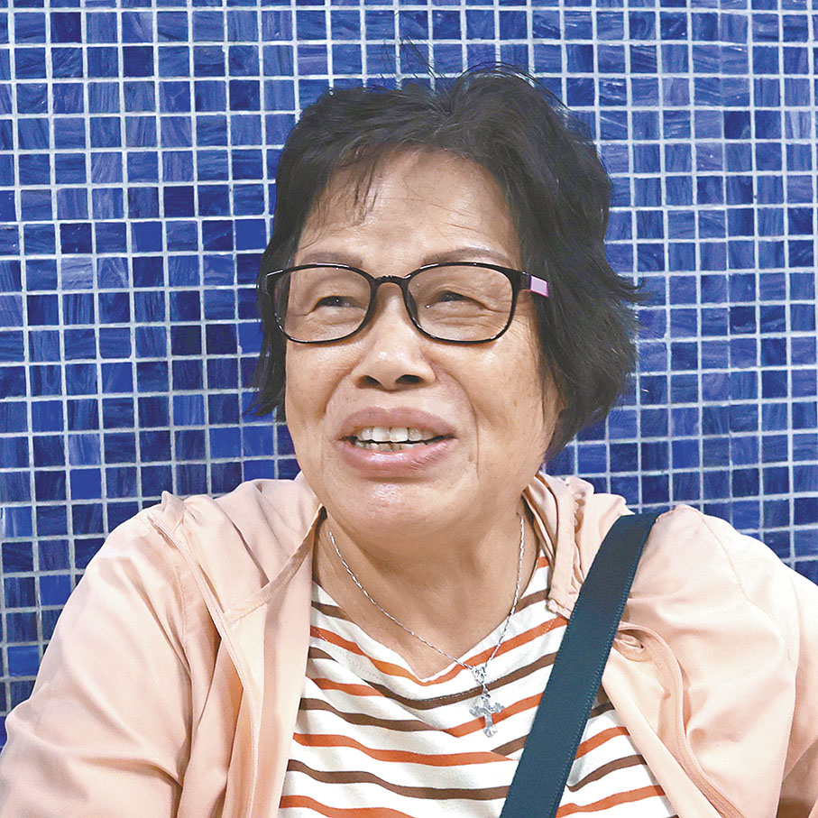 ●鄭女士 香港文匯報 記者北山彥  攝