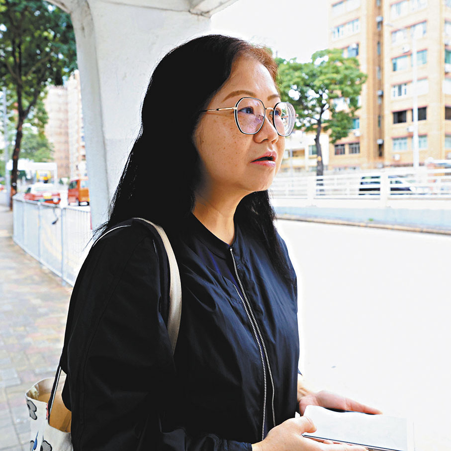 ●呂女士 香港文匯報 記者北山彥  攝