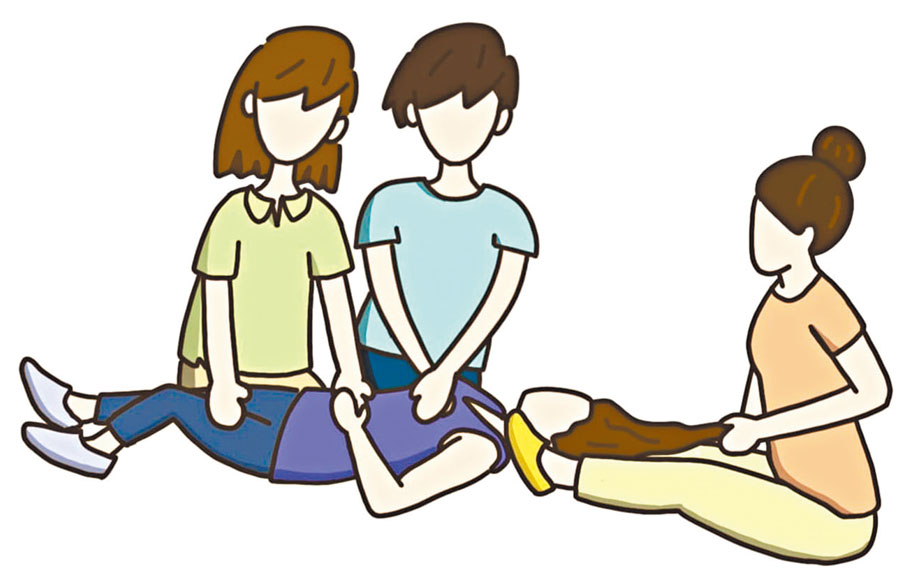 ●《金匱要略》疑似心肺復甦法示意圖