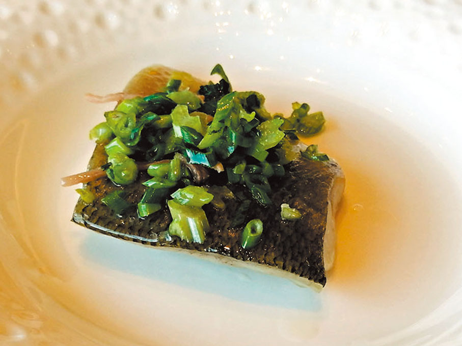 ●香葱鹹肉蒸馬友