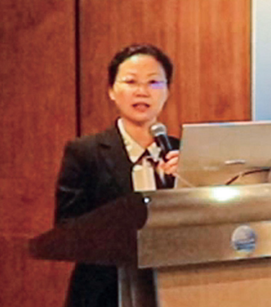 ●惠州市科技局局長黃輝致辭。