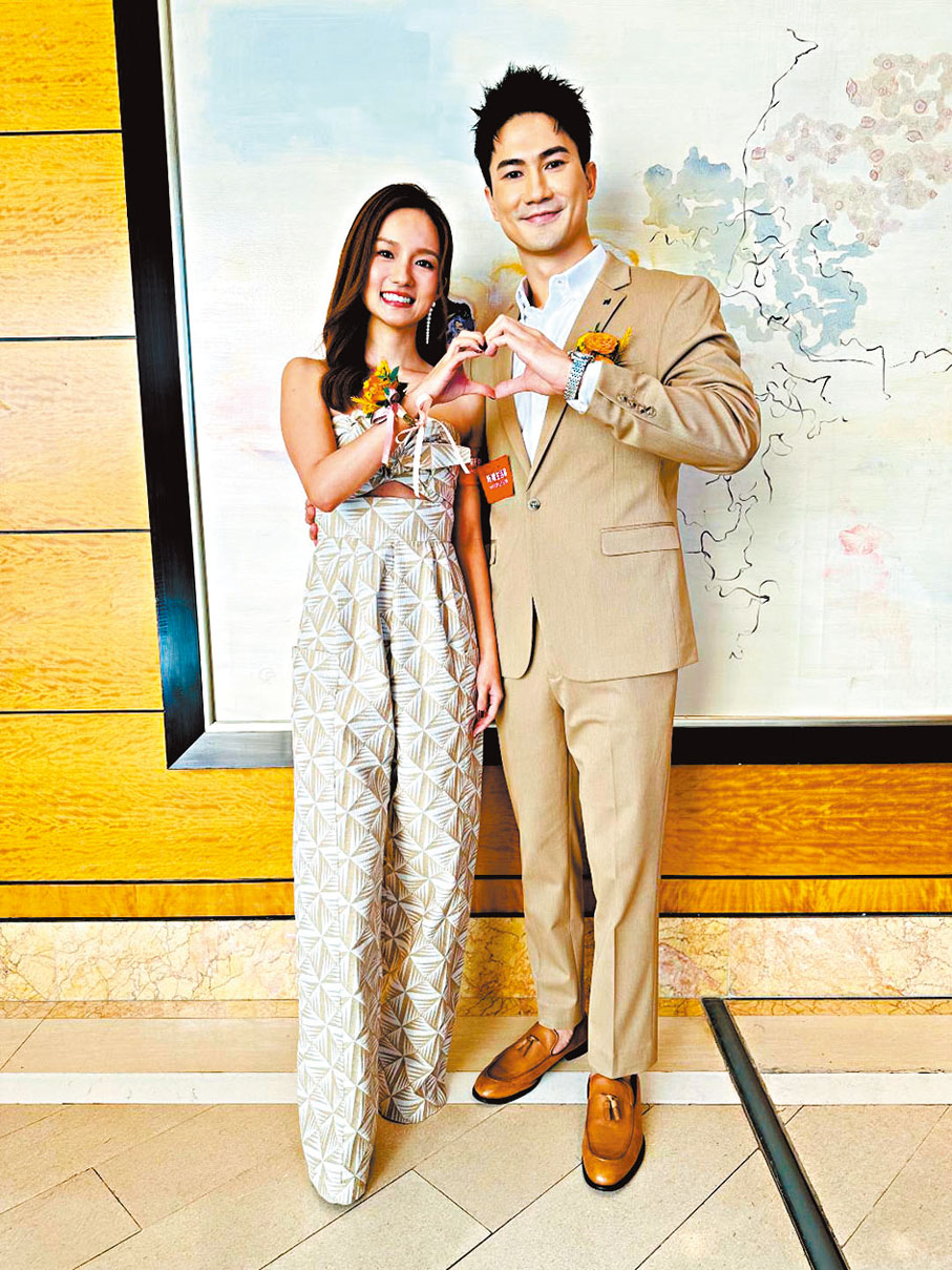 ●郭子豪和鄧卓殷的婚禮定於明年4月舉行。