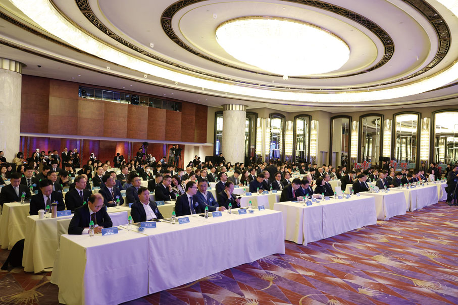 ●領航「9+2」第五屆粵港澳大灣區發展論壇暨頒獎典禮現場。