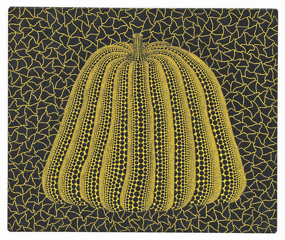 ●草間彌生《南瓜》以1,200萬港元成交。   圖：保利香港拍賣