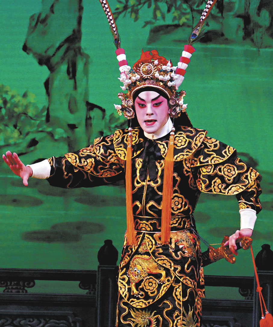 ●吳國華是武藝身手出色的青年演員。