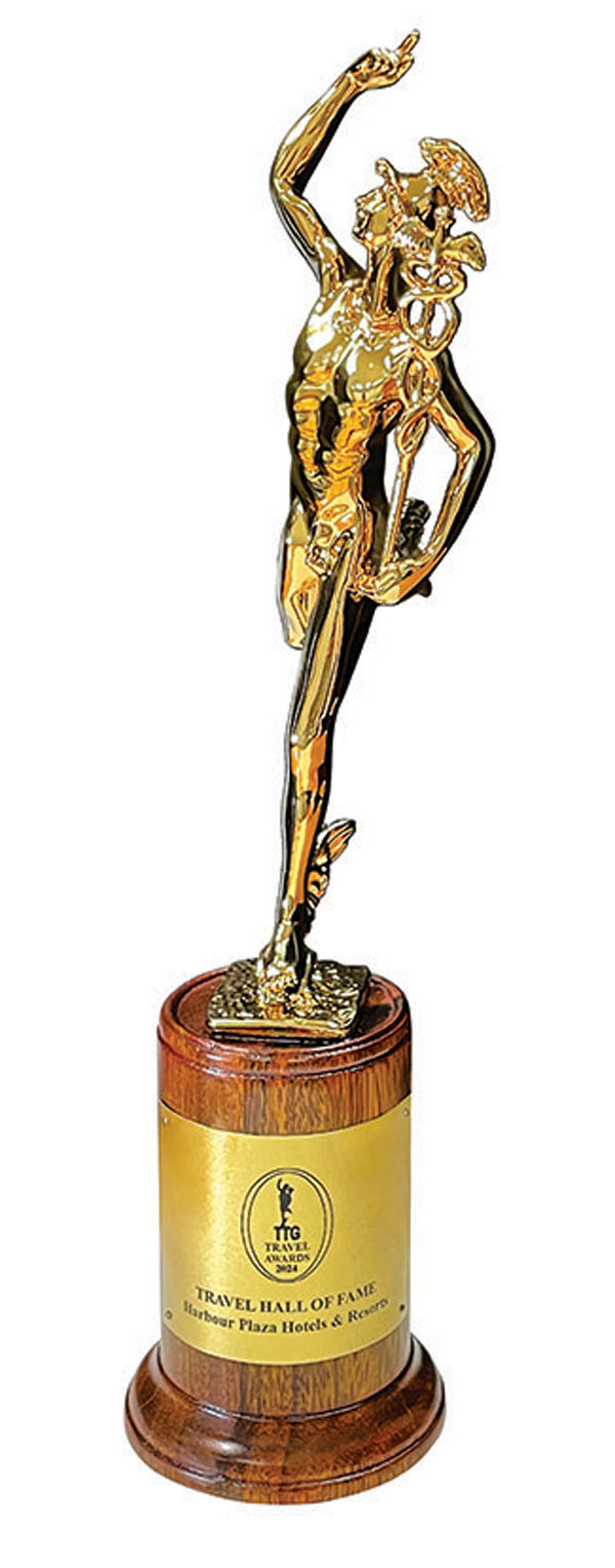●海逸酒店集團再獲TTG旅遊名人堂獎。