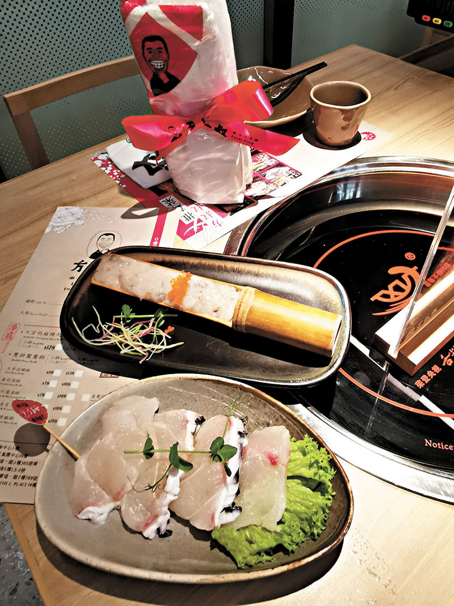 ●鮮龍躉片及手打魚籽蝦滑