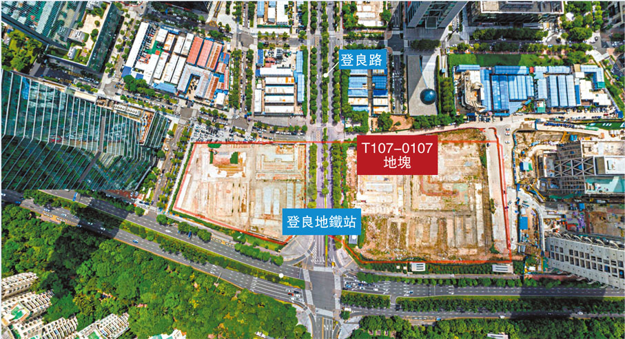 ●深圳灣後海總部基地T107-0107地塊有眾多優質配套資源，緊鄰地鐵2號線登良站。