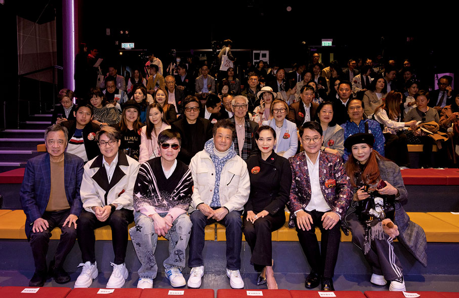 ●多位藝人到場，包括石修、鄧英敏、李思捷及羅啟豪等親身支持。