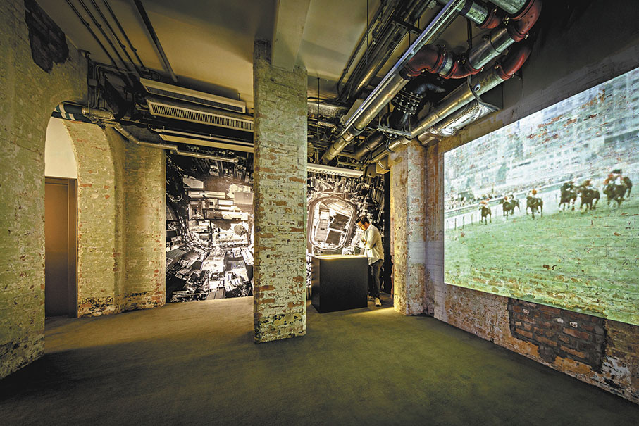 ●展覽中播放1930年代及1970年代的罕見歷史影片。 大館供圖