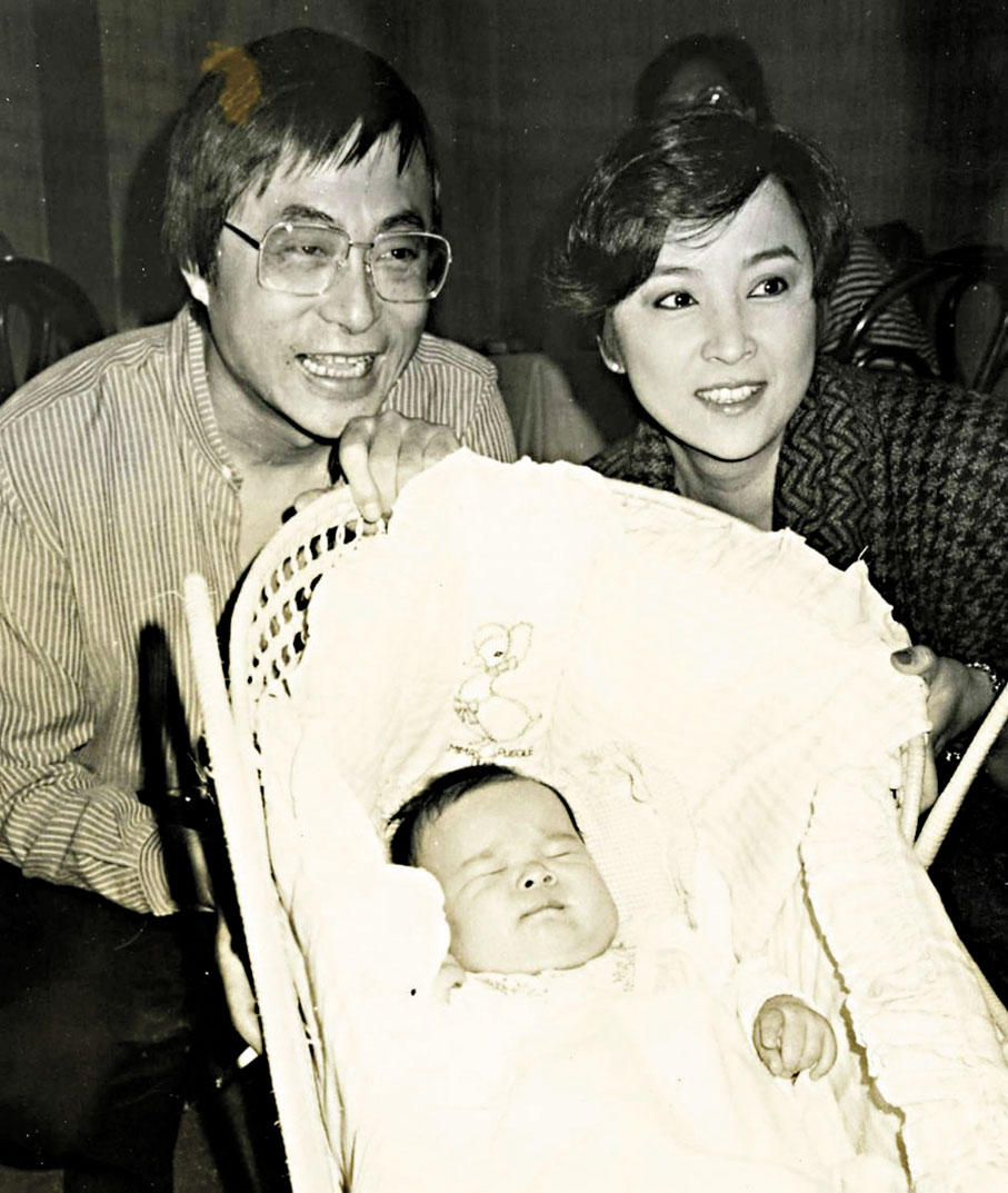 ●甄珍和劉家昌婚後誕下一子。