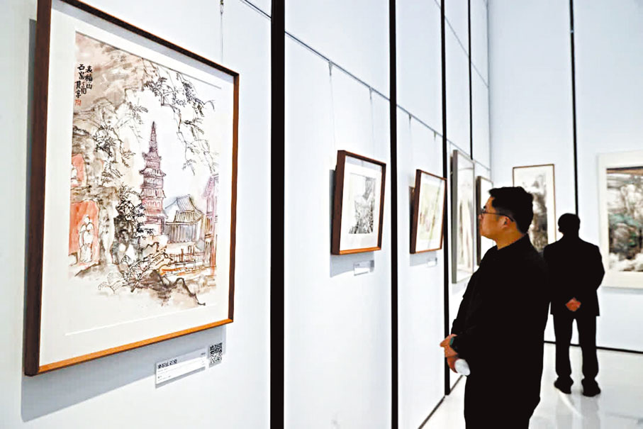 ●「翰墨清遠 鐫刻中華」當代名家藝術展開展。