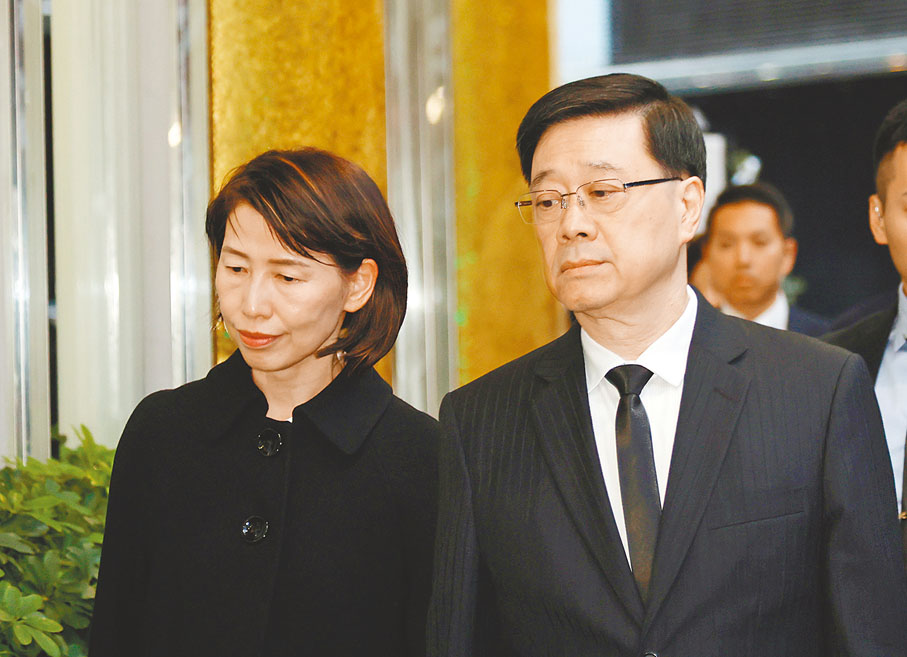 ●行政長官李家超　香港文匯記者黃艾力 攝