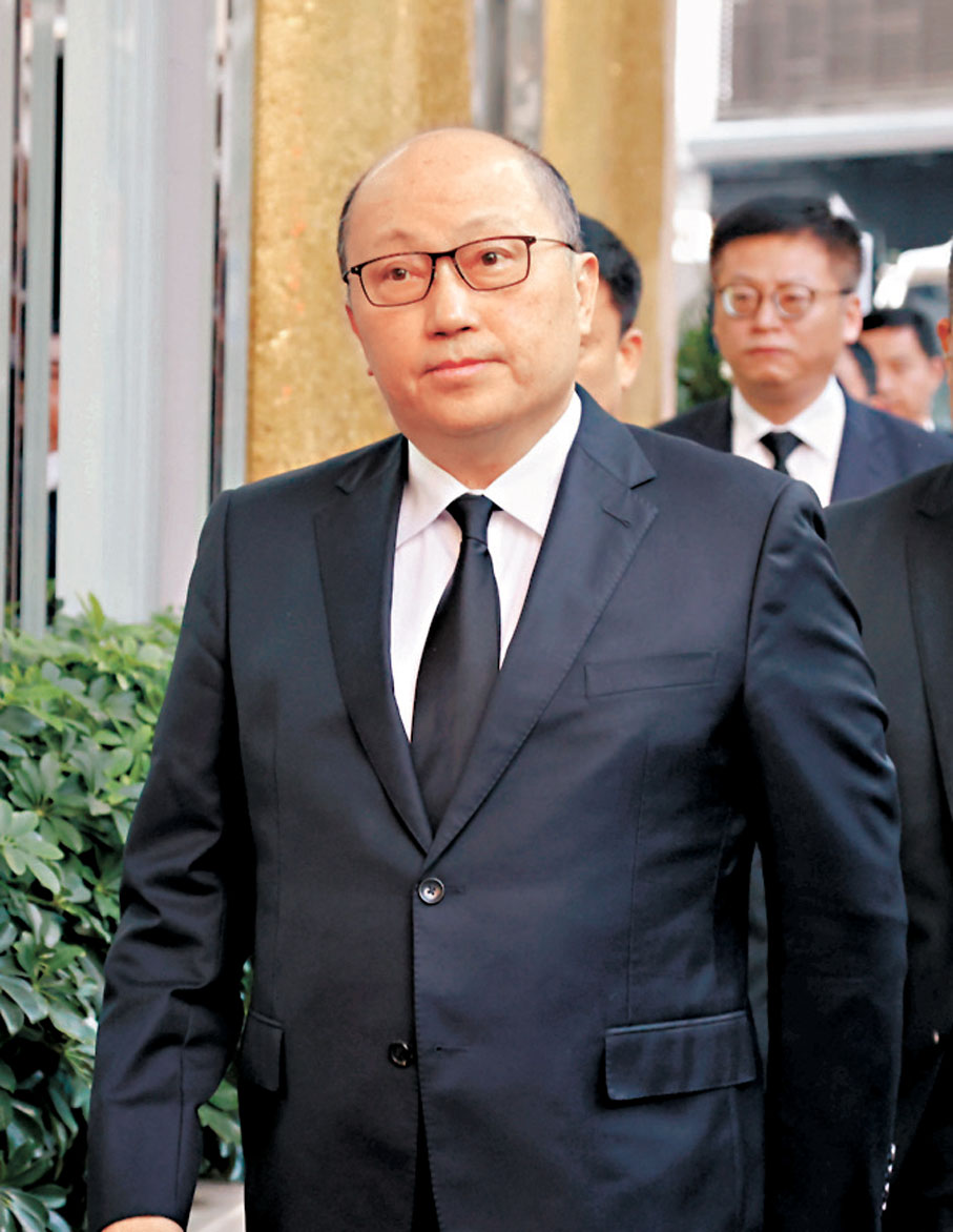 ●中央政府駐港聯絡辦主任鄭雁雄　香港文匯記者黃艾力 攝