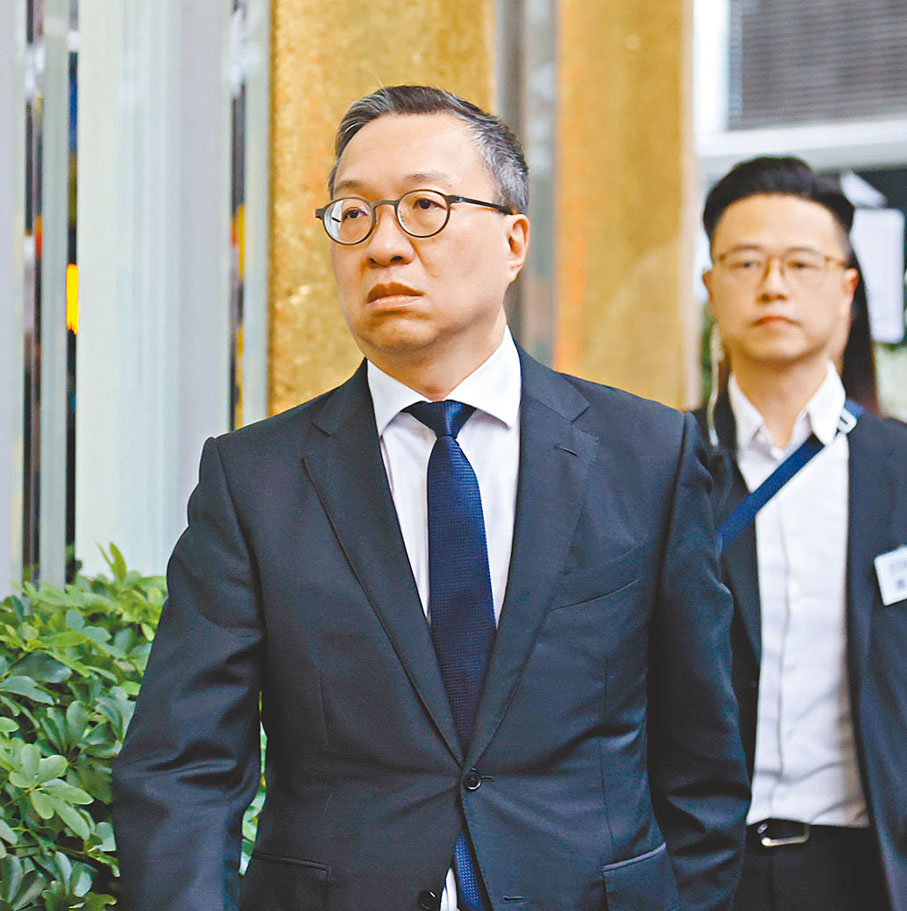●律政司司長林定國　香港文匯記者黃艾力 攝