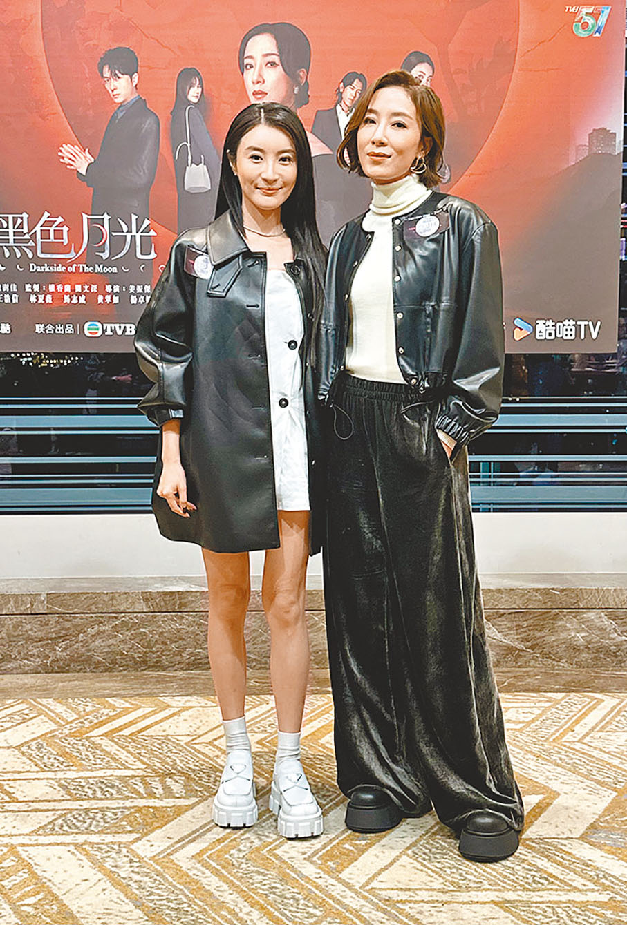 ●楊茜堯(右)和林夏薇雙雙入圍「最佳女主角」，她們坦言會互投對方一票。