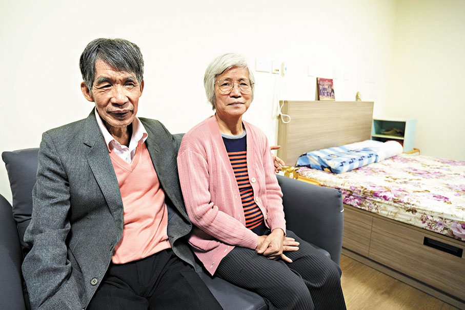 ●林生與林太讚長者公寓是「施政加分項」。大公文匯全媒體記者麥潤田  攝