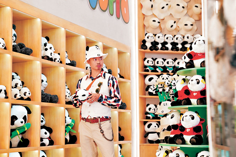 ●魏翔飾演金牌經紀人大衛。