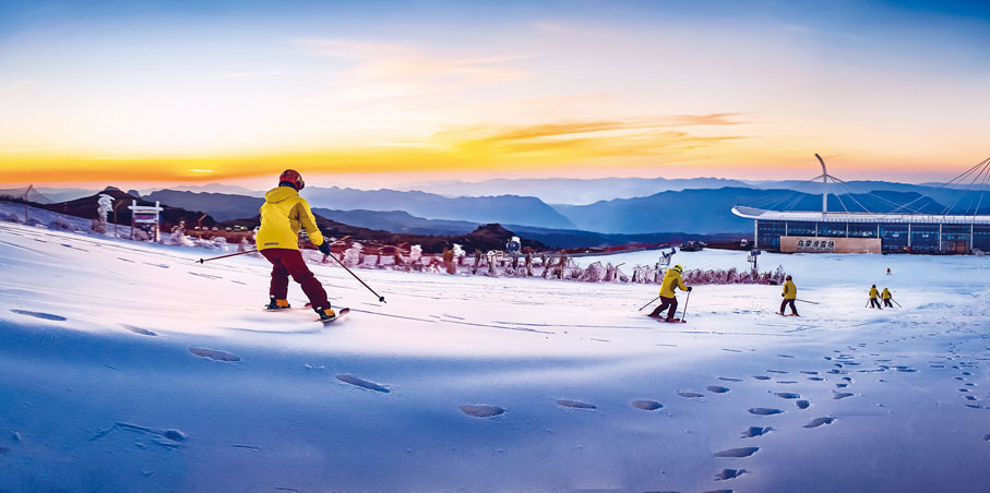 ●盤州烏蒙滑雪場。