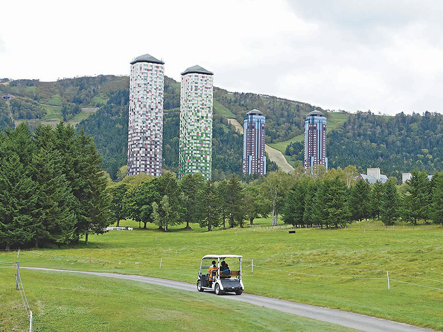 ●因度假村農場區很大，可以電瓶車代步。