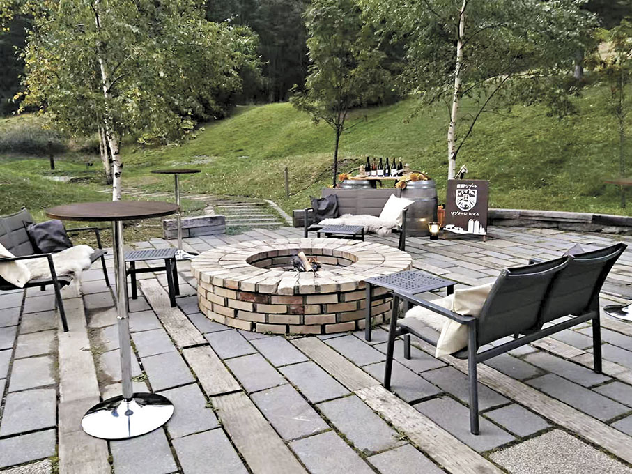 ●度假村設有戶外酒吧燒烤