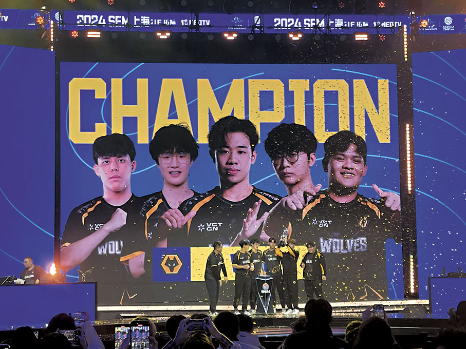 ●WOL成功摘得桂冠。 香港文匯報記者夏微  攝