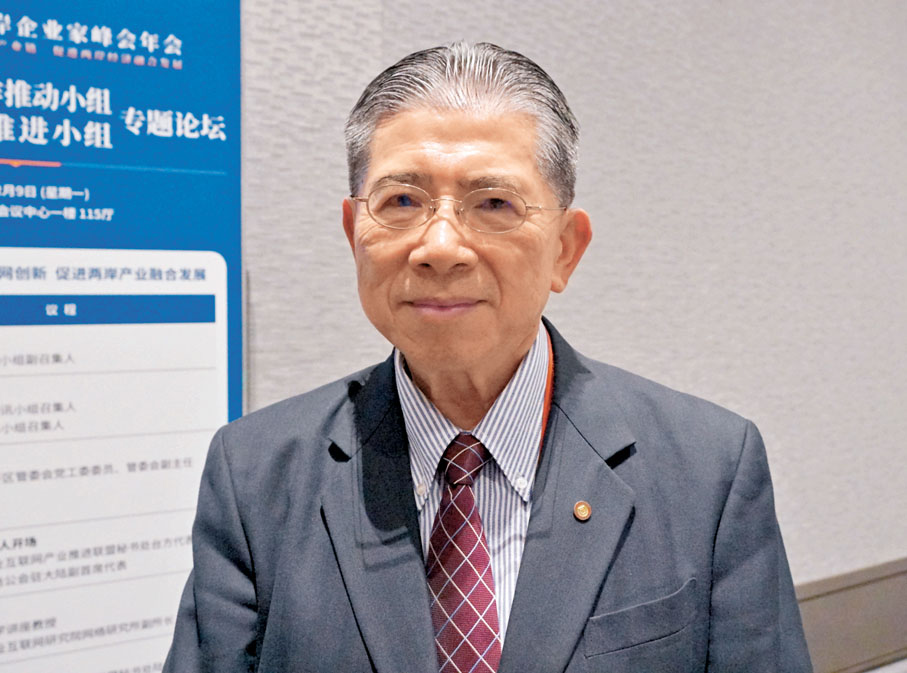 台灣大學講座教授羅仁權　 香港文匯報記者蔣煌基 攝