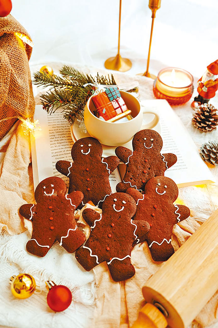 ●純素薑餅人曲奇