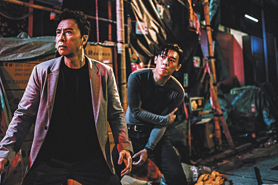 ●甄子丹看中張天賦的坦率及純真。