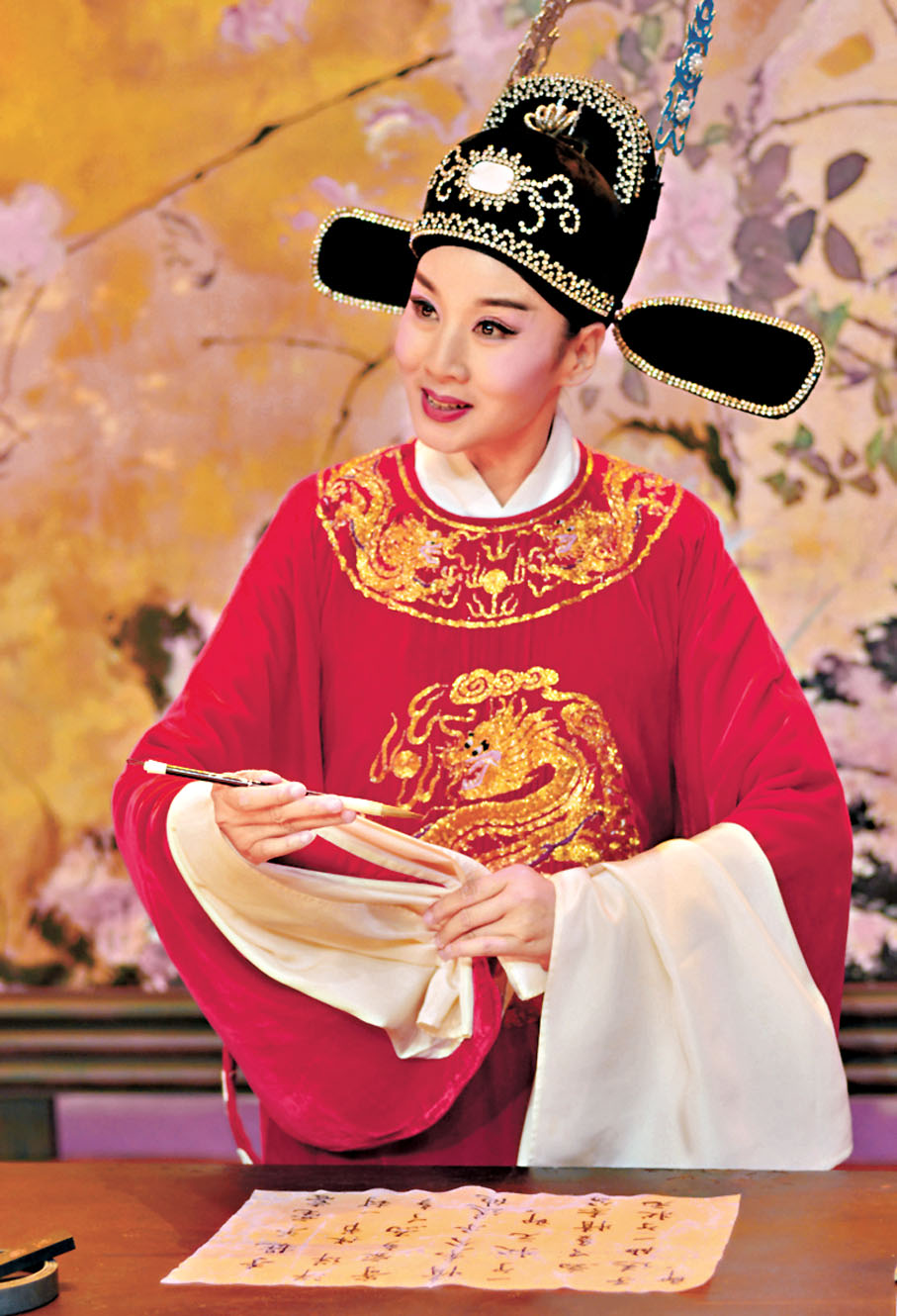 ●韓再芬在《女駙馬》中飾演馮素珍。再芬黃梅藝術劇院供圖