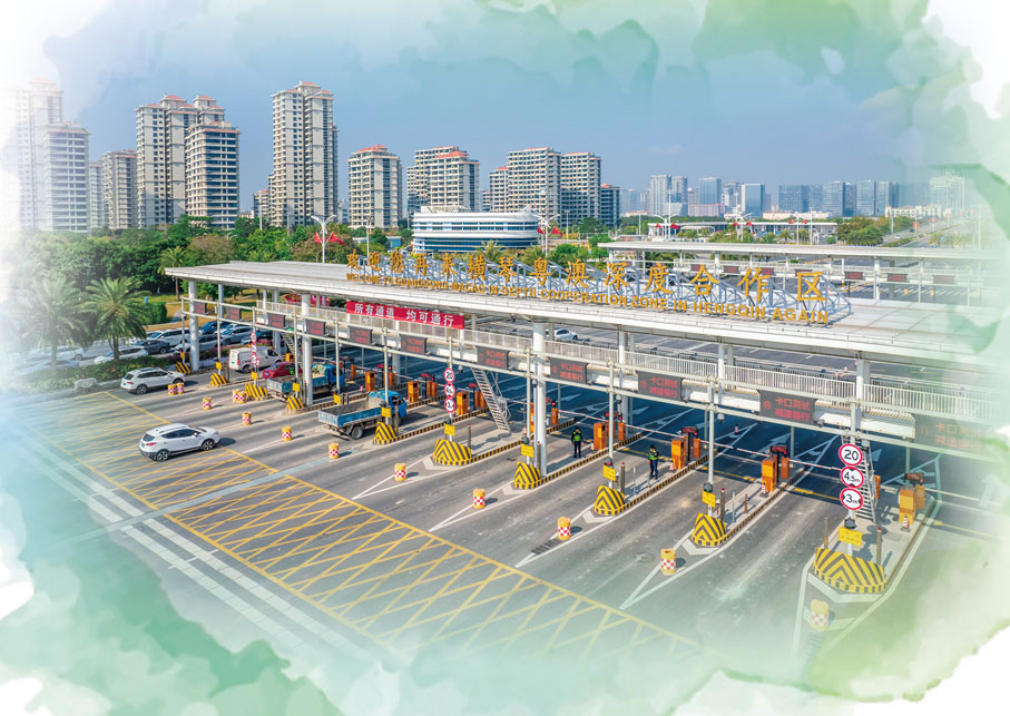 ●橫琴發展釋放政策紅利，對澳門經濟發展帶來推動作用。