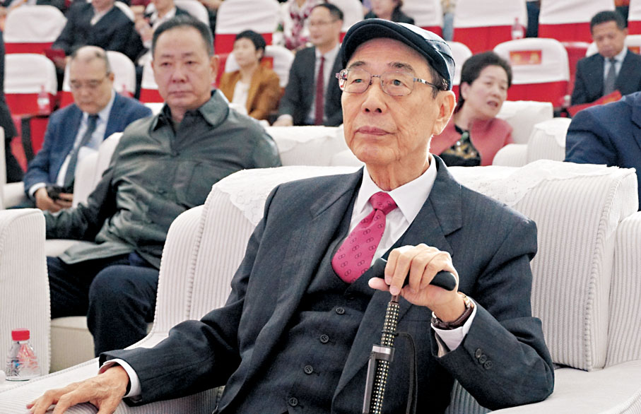 ●2024年12月11日是楊孫西米壽。 香港文匯報記者蔣煌基  攝