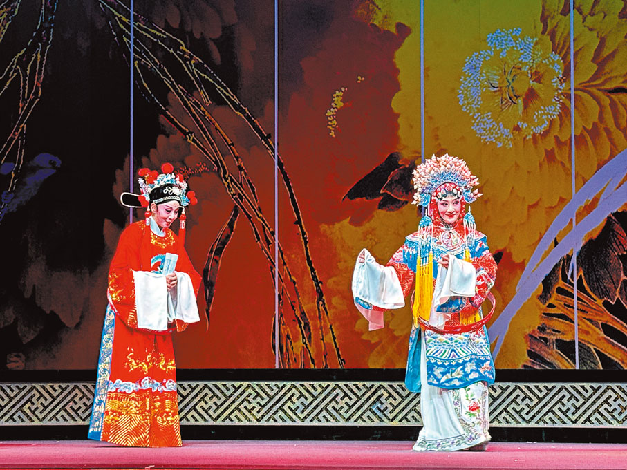 ●韓再芬昨晚在香港理工大學演出。