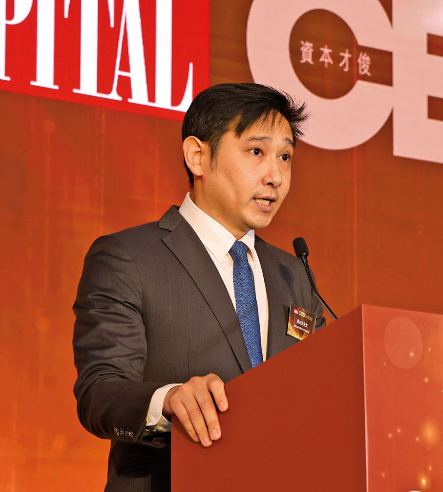 ●吳旭洋致辭。