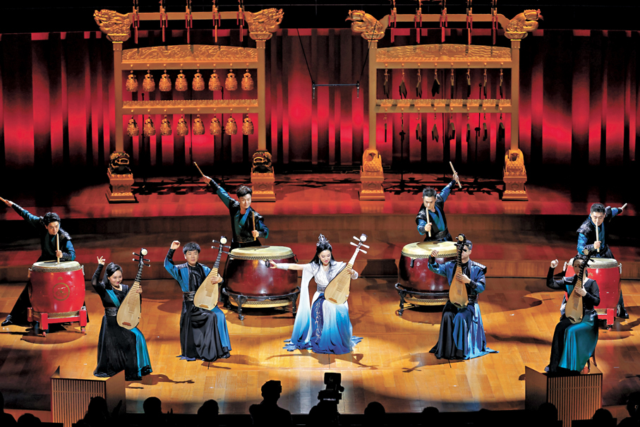 ●「金戈鐵馬」選段讓人熱血沸騰。